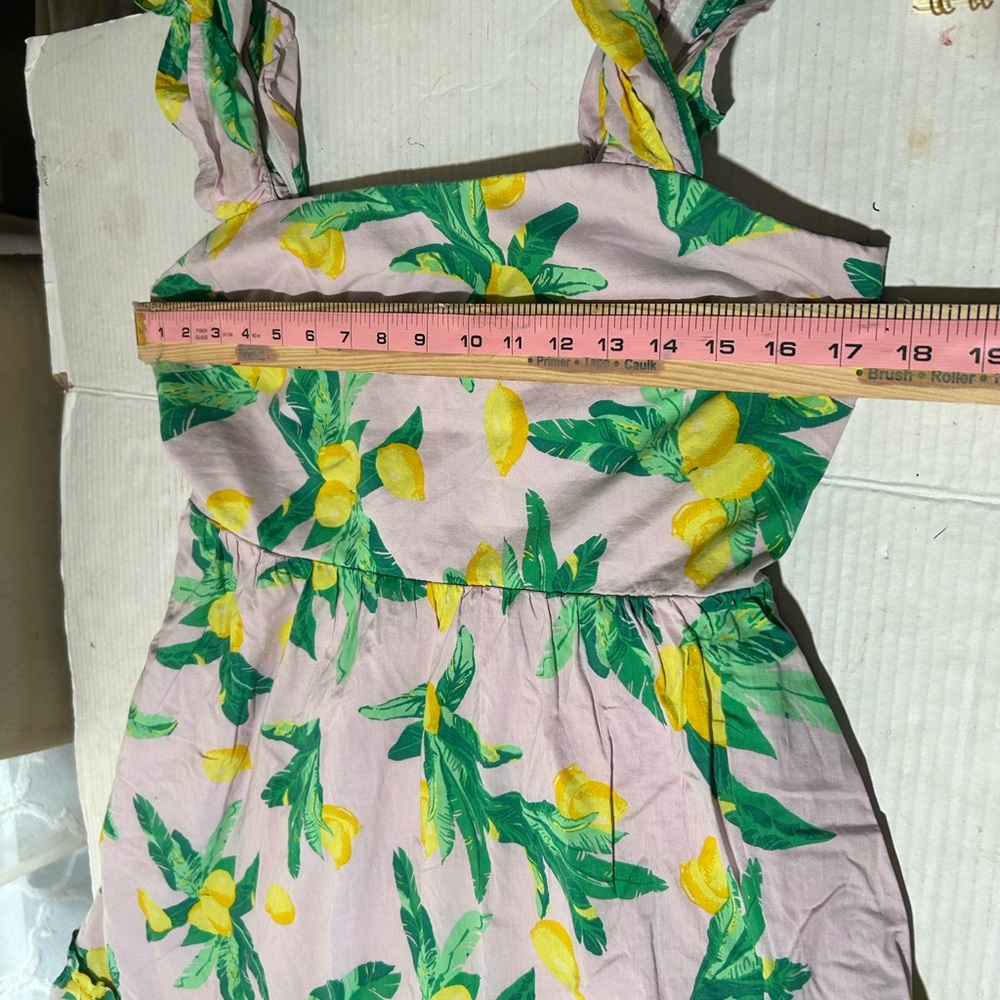 J. Crew Lemon Print High Low Dress - Picture 5 of 12